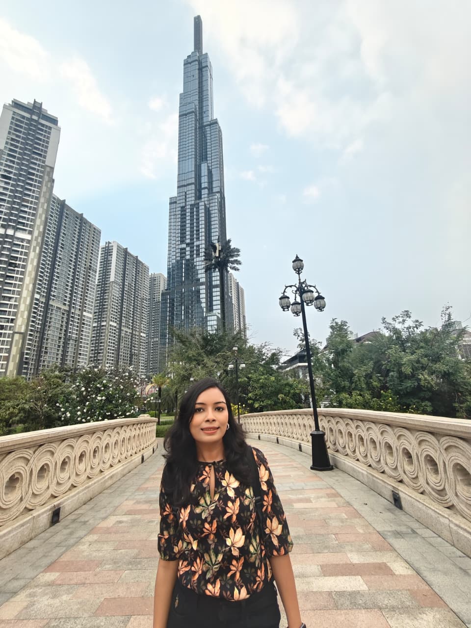 Gardens opposite landmark 81