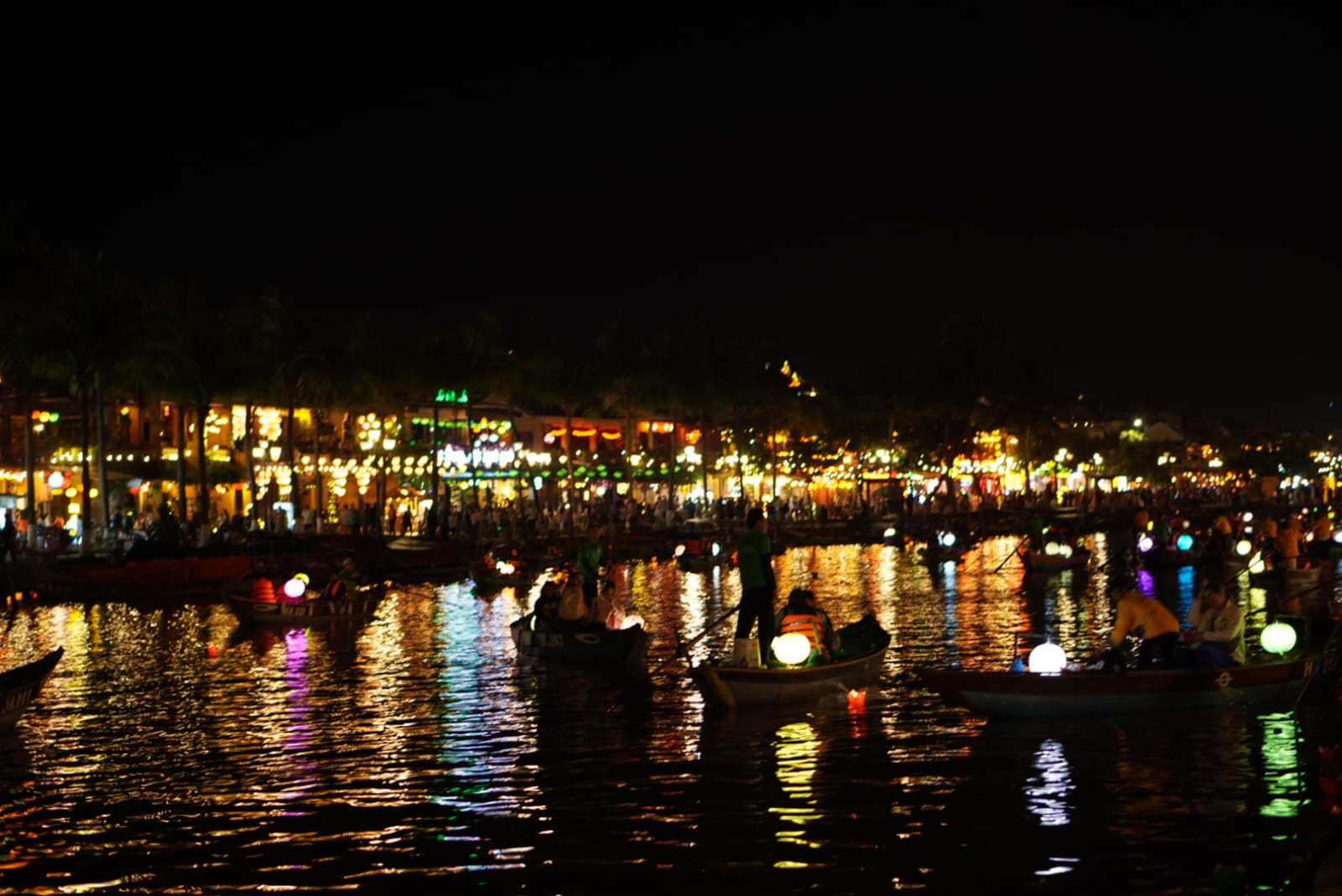 Boating around 7pm after sunset